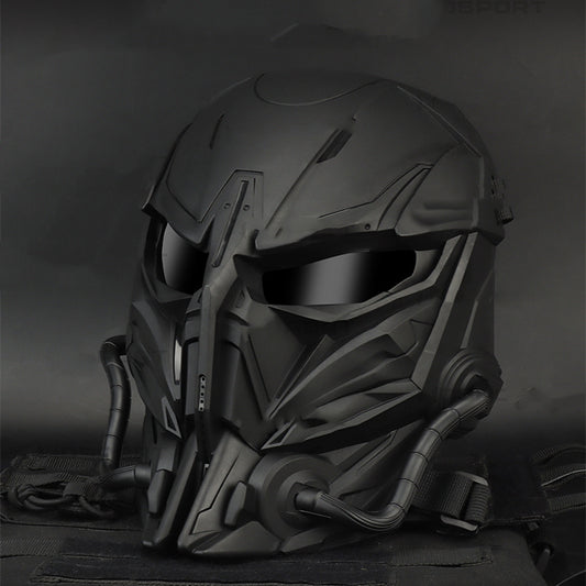 WoSporT Corrector Mask Second Generation Festival Dress Up Mask Field Camouflage MC Mask Nylon Material