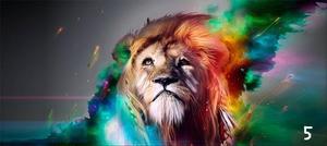 Geometric Table Mat Gaming Mouse Pad Large