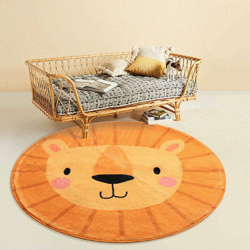Fashion Personality Children's Room Round Rug