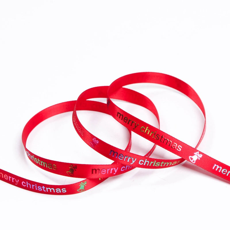 Christmas Ribbon Thread Ribbon Diy Cake