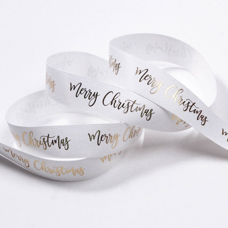 Christmas Ribbon Thread Ribbon Diy Cake