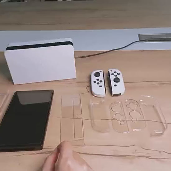 Dockable Case Compatible With Switch OLED Model 2021 Hard PC JoyCon Cover And Protective Case Cover For Switch OLED Case Protector