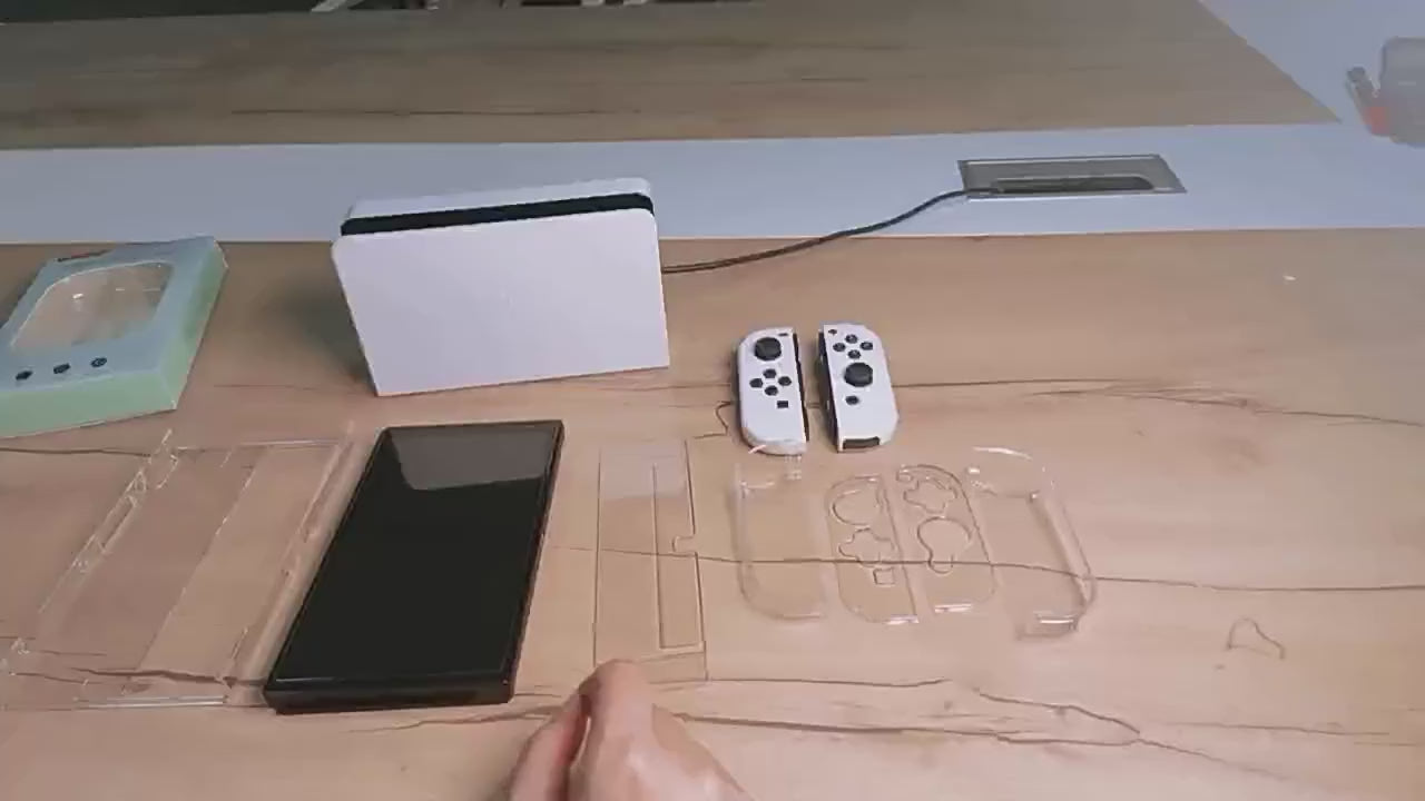 Dockable Case Compatible With Switch OLED Model 2021 Hard PC JoyCon Cover And Protective Case Cover For Switch OLED Case Protector