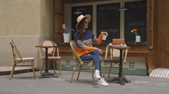 CNFUFEN Womens Casual Sweatshirt Crewneck Long Sleeve Comfy Tops Fashion Jumper