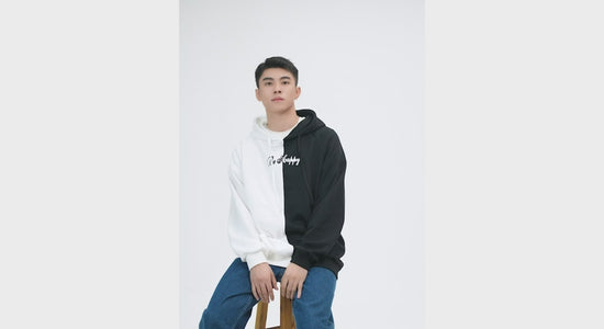 XIAOYAO Mens Hoodie Techwear Hip Hop Top Blouse Tracksuits Patchwork Long Sleeve Pullover Hooded Autumn Winter