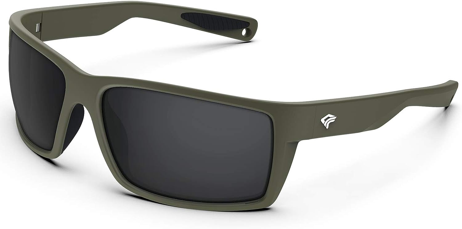 TOREGE Sports Polarized Sunglasses for Men Women Flexible Frame Cycling Running Driving Fishing Mountaineering TR24