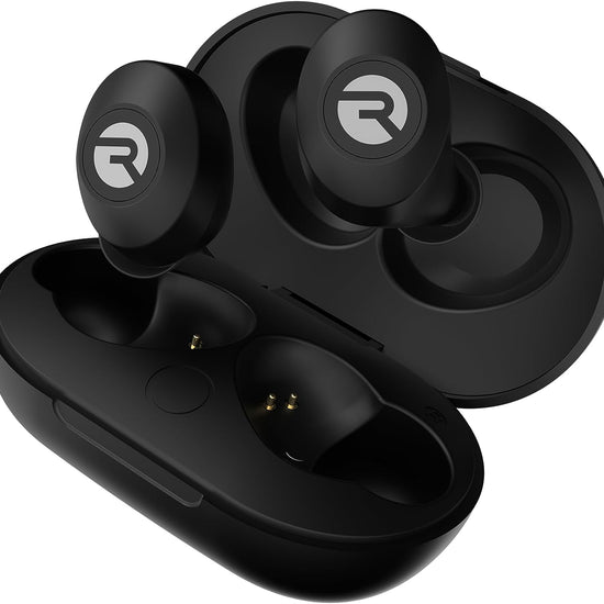Raycon The Everyday Bluetooth Wireless Earbuds with Microphone Stereo Sound inEar Bluetooth Headset True Wireless Earbuds 32 Hours Playtime Matte Black