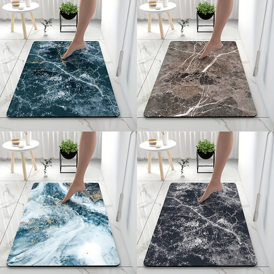1pc Diatom Mud Bath Rug Soft NonSlip Quick Dry Bath Mat Super Absorbent Diatomaceous Shower Carpet For Home Bathroom Bathroom Accessories Bathroom Decor  Bathroom decorations
