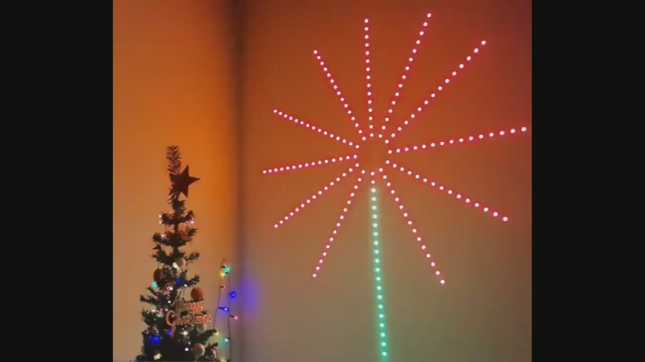 1PCS RemoteControlled LED Light Strips  Perfect for Christmas Parties Weddings and More