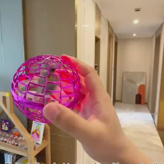 2023 Flying Ball ToyMagic Boomerang Ball With Led Light Hand Controlled Space Hover Fly Orb Ball Fidget Spinner Mini Drone ToyCreative Gift For Party HalloweenThanksgiving DayChristmasBirthday