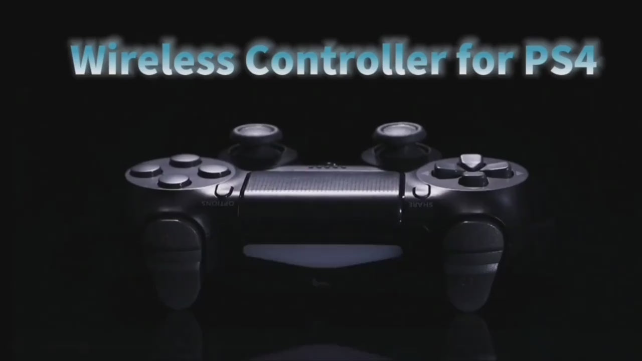 OUBANG 2 Packs Wireless Controller For PS4Controller With LED Light2 MotorsSensorHeadphone Jack No SpeakerLarge Builtin Battery And Widely Compatible With PS4SteamPCIOSAndroid