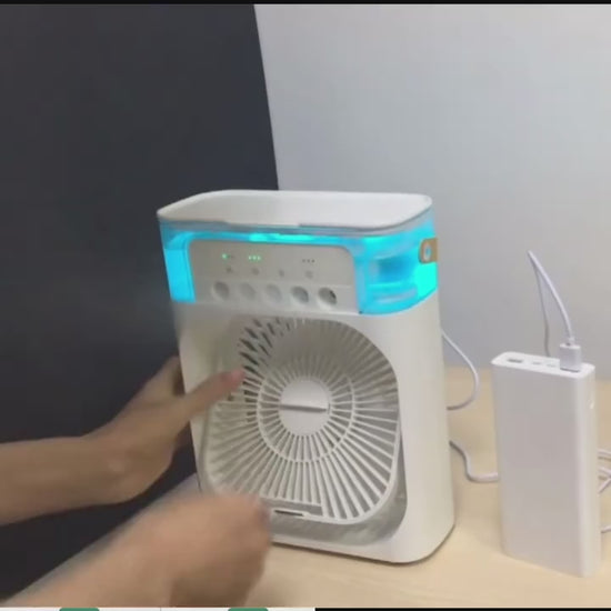 1pc 5pcs 3Speed Portable Air Conditioner With Humidifier And Cooling Fan For Home And Office Use