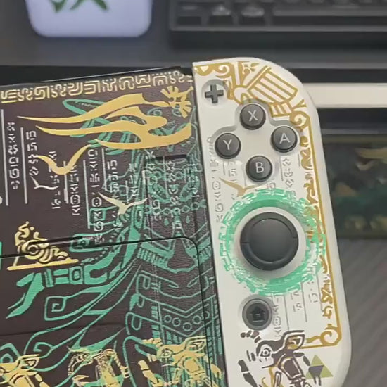 Protective Case For Switch Support Plugin Dock Charging Oled Case Painted Case Cov