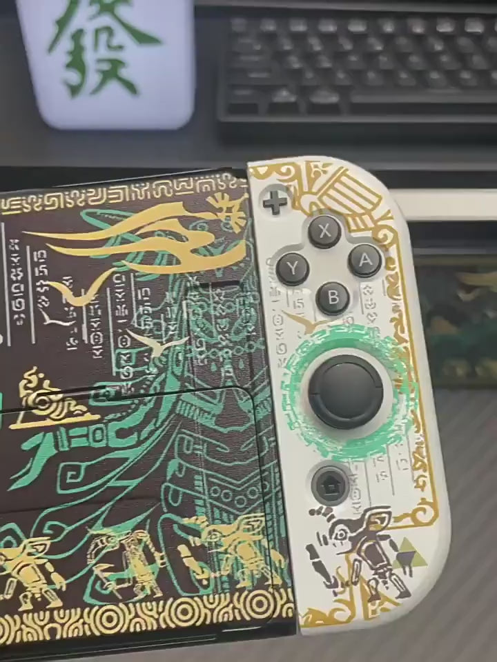 Protective Case For Switch Support Plugin Dock Charging Oled Case Painted Case Cov