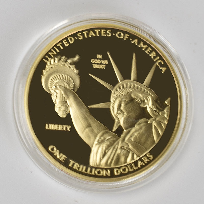 1 Trillion Dollar Gold Coins bit coin gold bitcoin