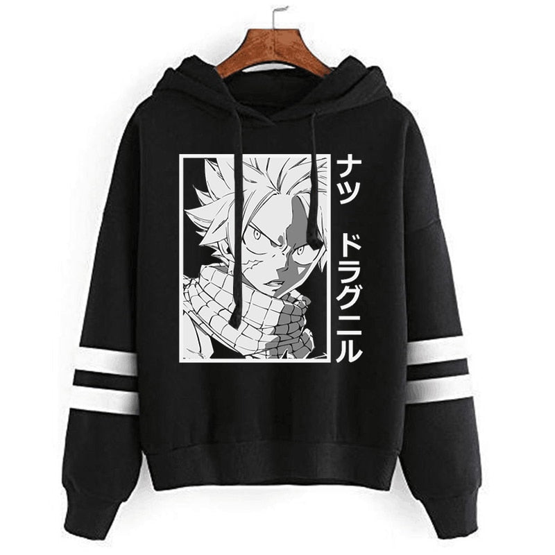2022 Hot Japanese Anime Manga Kawaii Fairy Tail Natsu Dragneel Hoodies Men/Women Sweatshirt Obito and Rins Hoddie for Teens